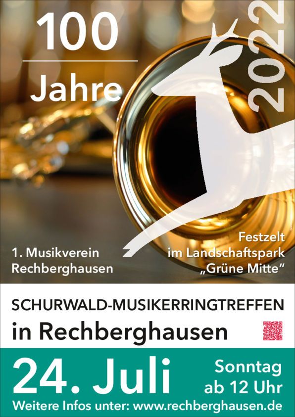 Plakat Musikverein am 24. Juli